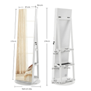 Espelho Porta-Joias Giratório