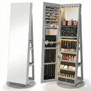 Espelho Porta-Joias Giratório